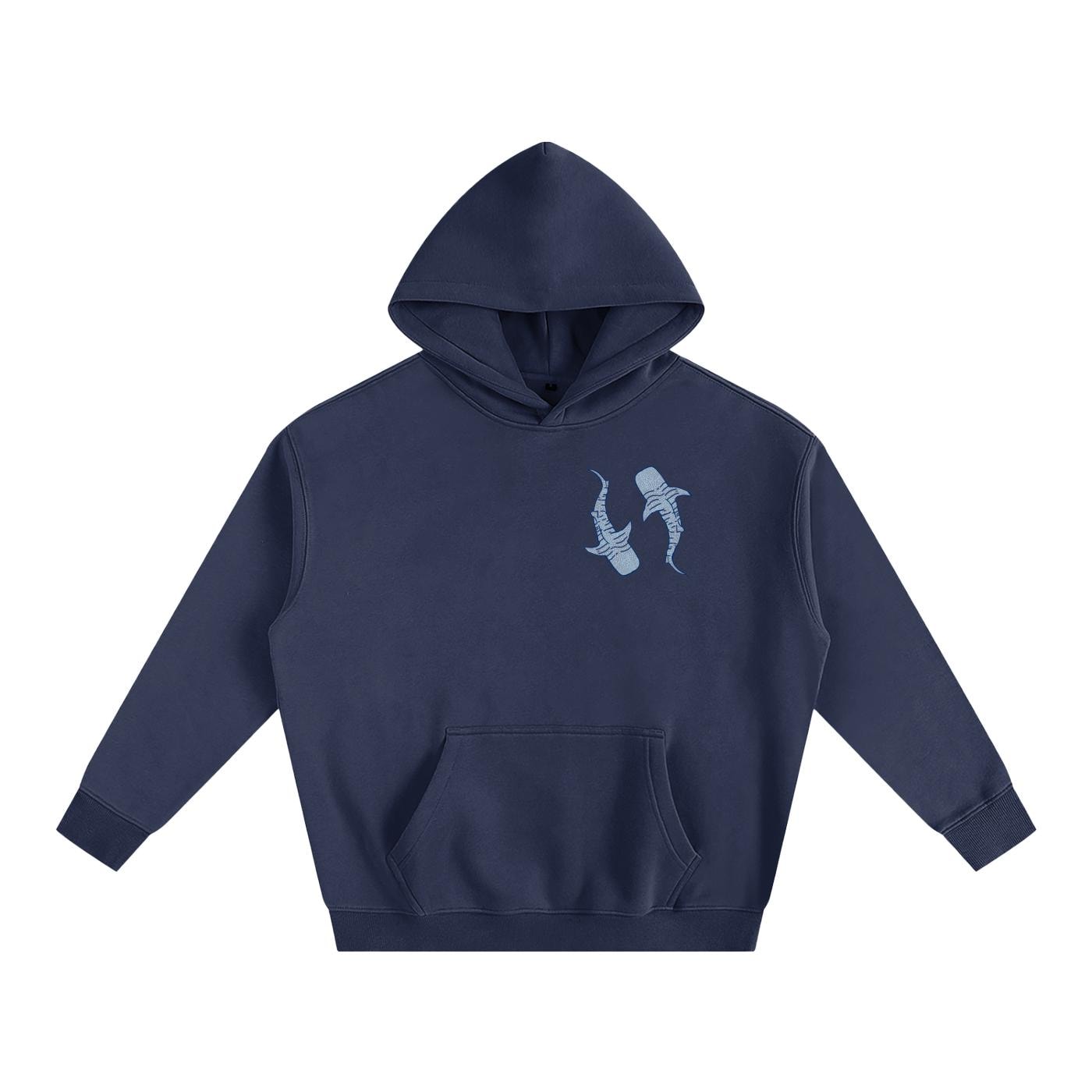 Whale Shark Hoodie - Stripes