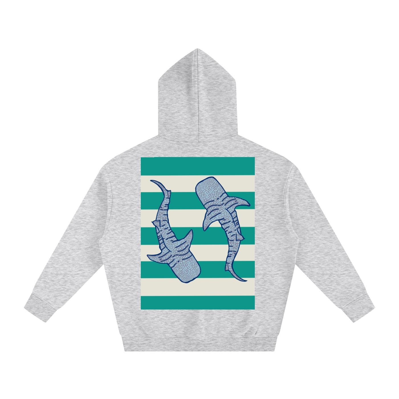 Whale Shark Hoodie - Stripes