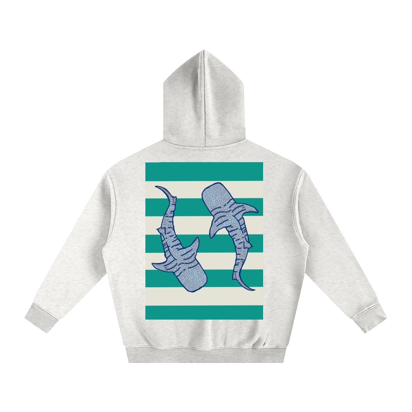 Whale Shark Hoodie - Stripes