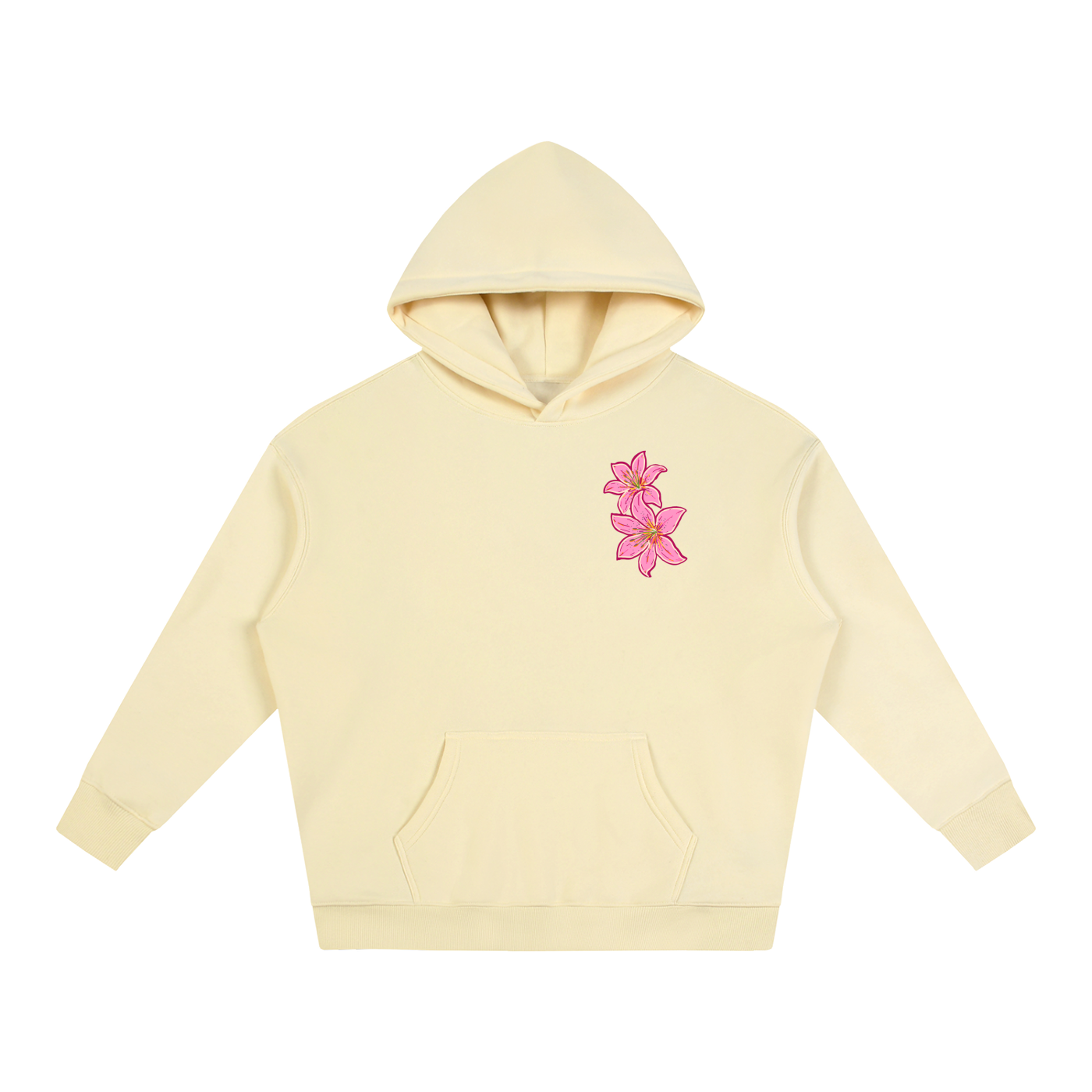 Lily flower hoodie