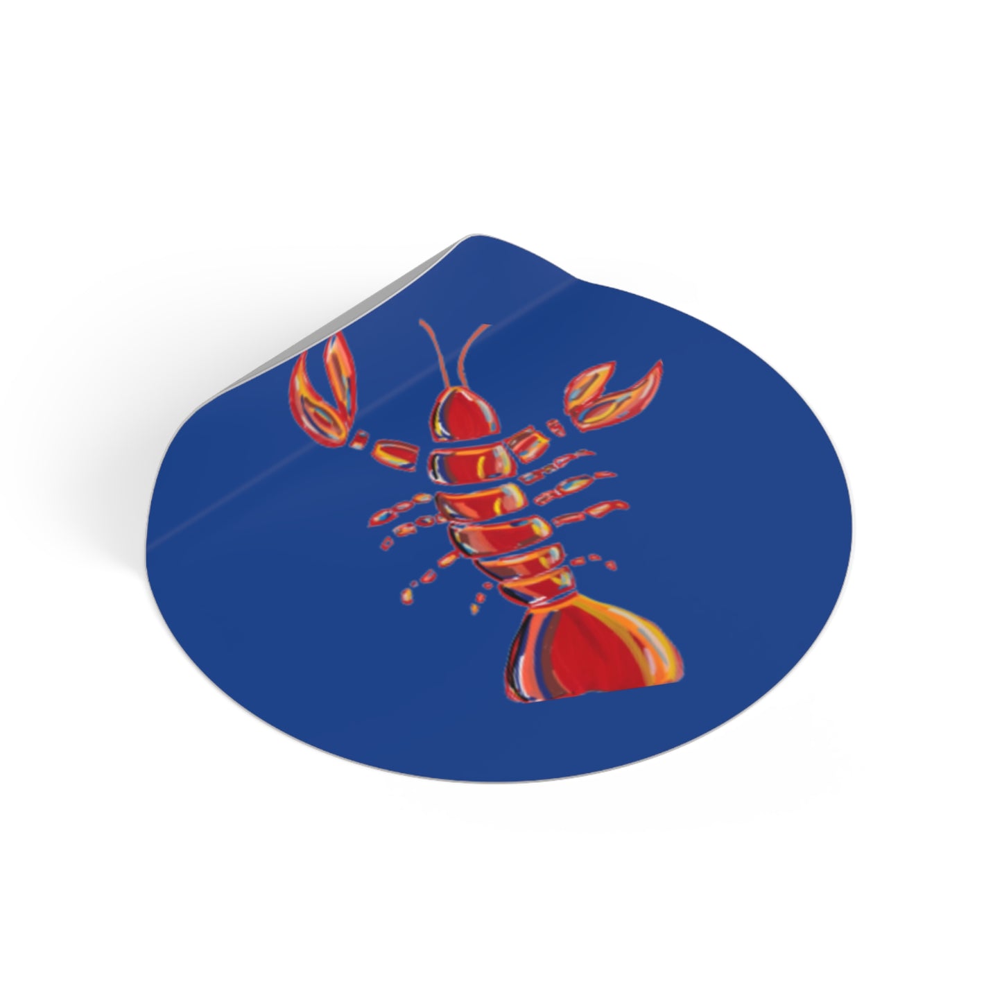Vibrant Lobster Stickers