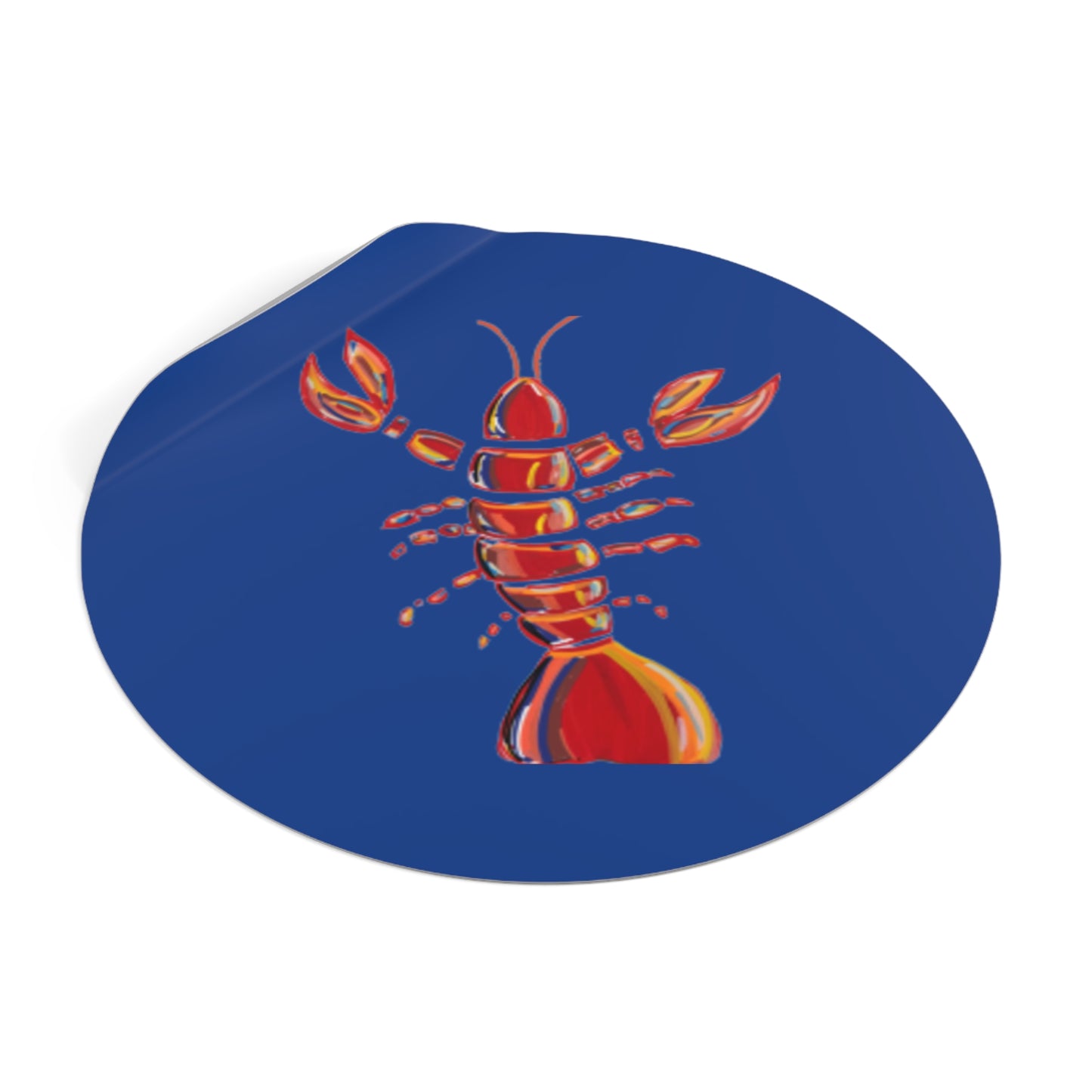 Vibrant Lobster Stickers