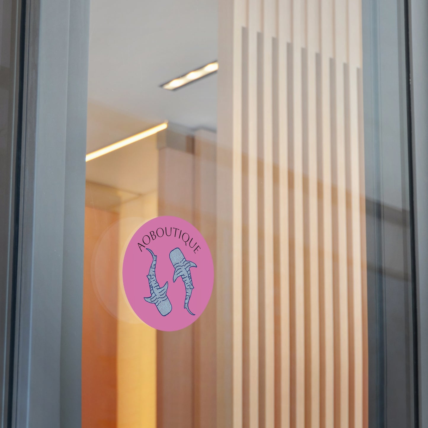 Shark Lovers Round Stickers