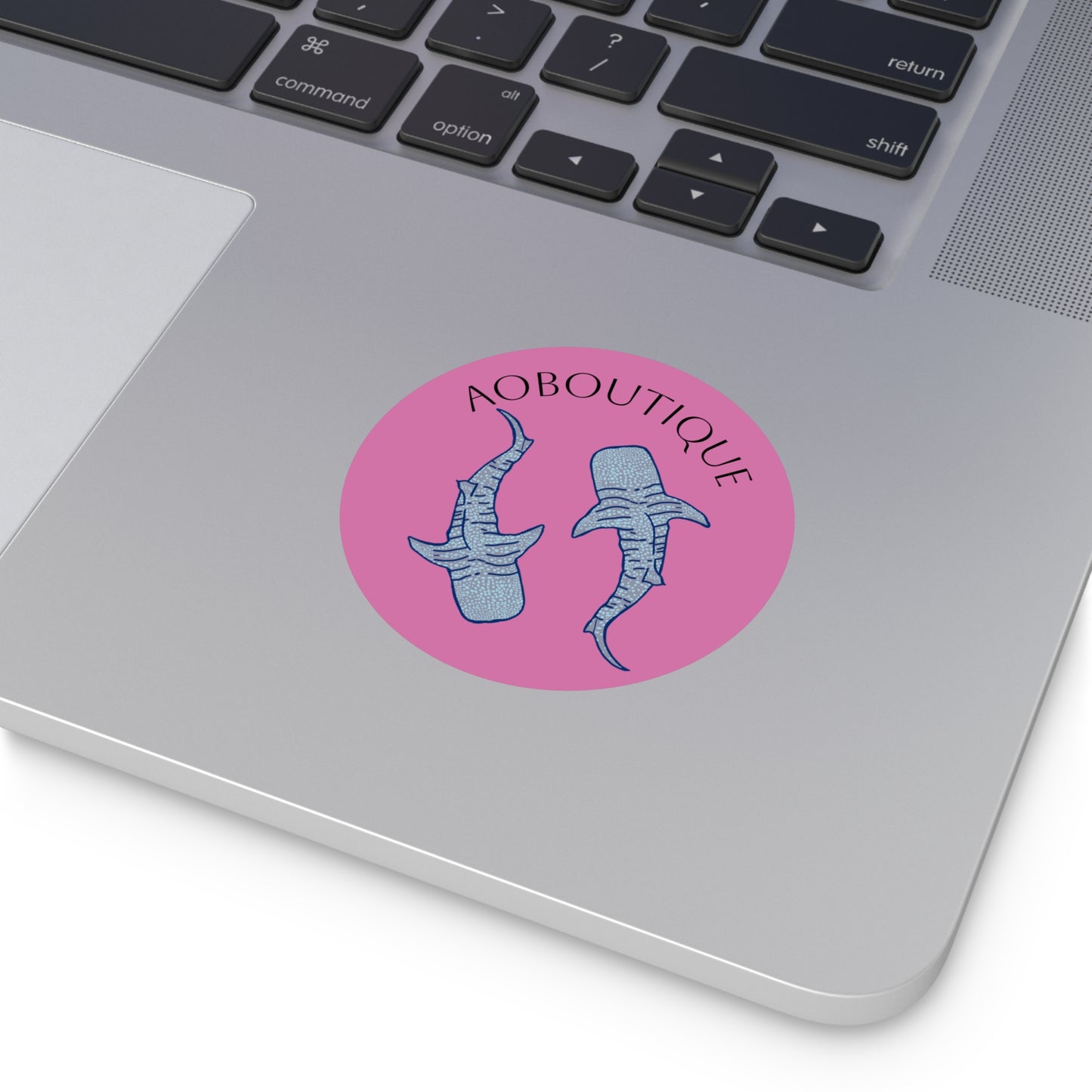 Shark Lovers Round Stickers