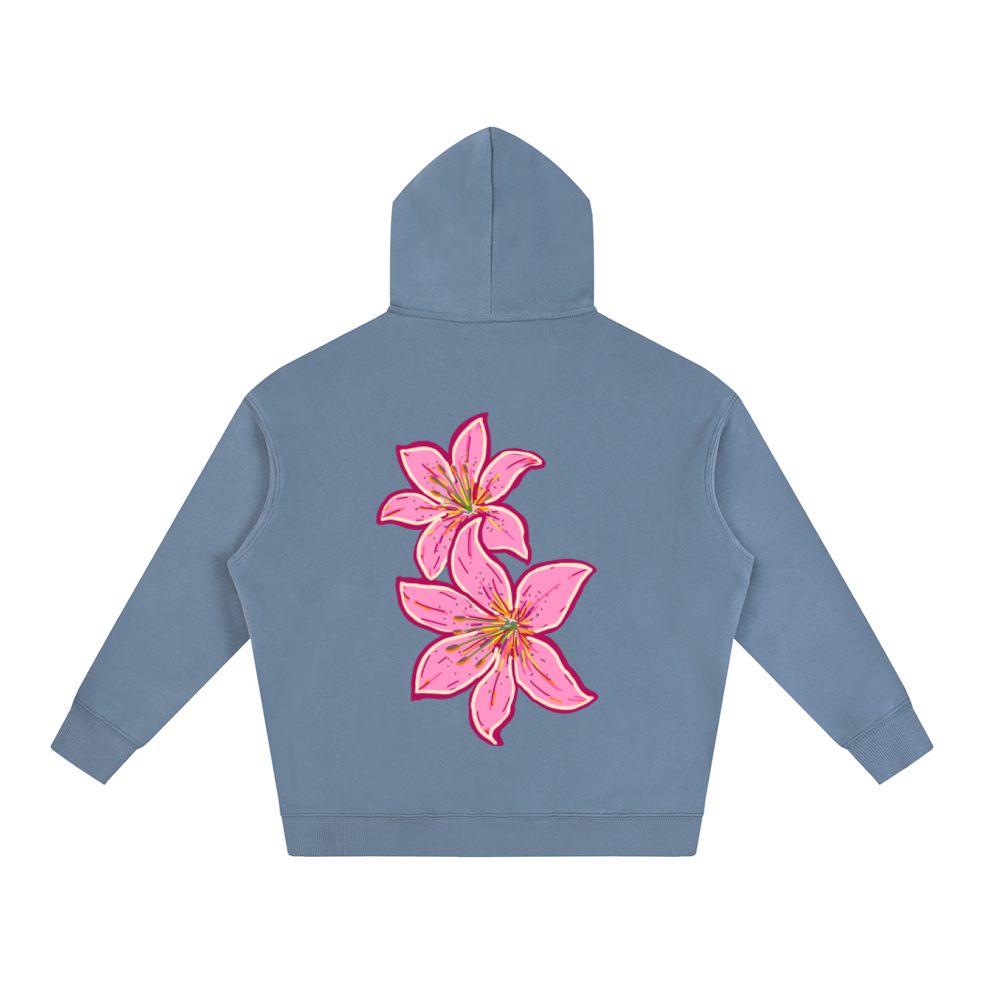 Lily flower hoodie