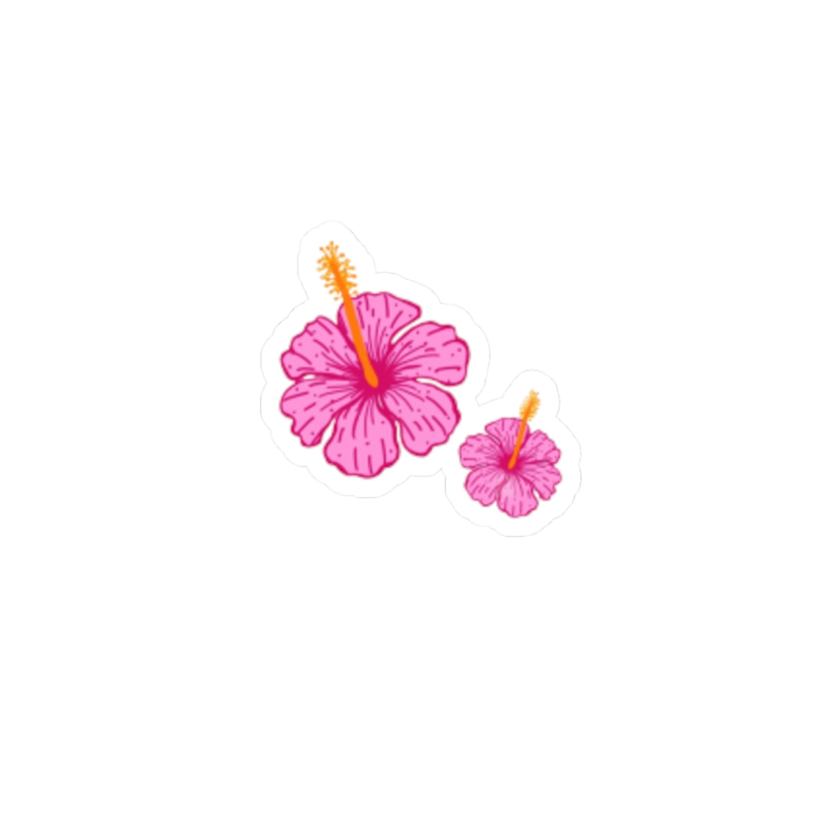 Hibiscus Stickers