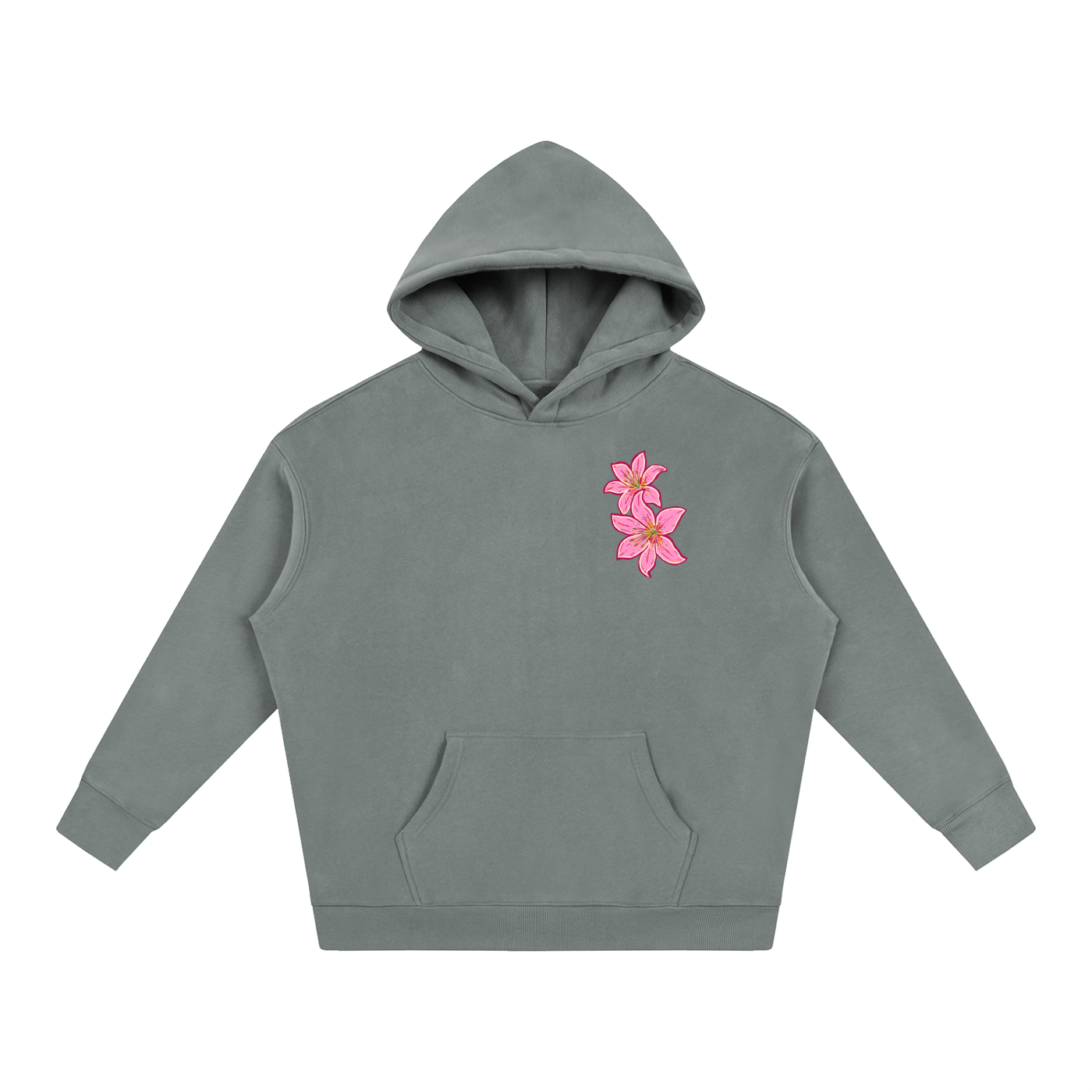 Lily flower hoodie